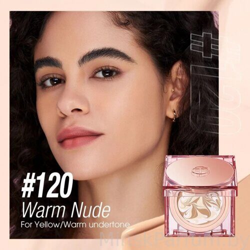 Пудра O.TWO.O Soft Cleansing Mist Muscle Air Cushion Powder Warm Nude Beige №120 (арт: SC054)