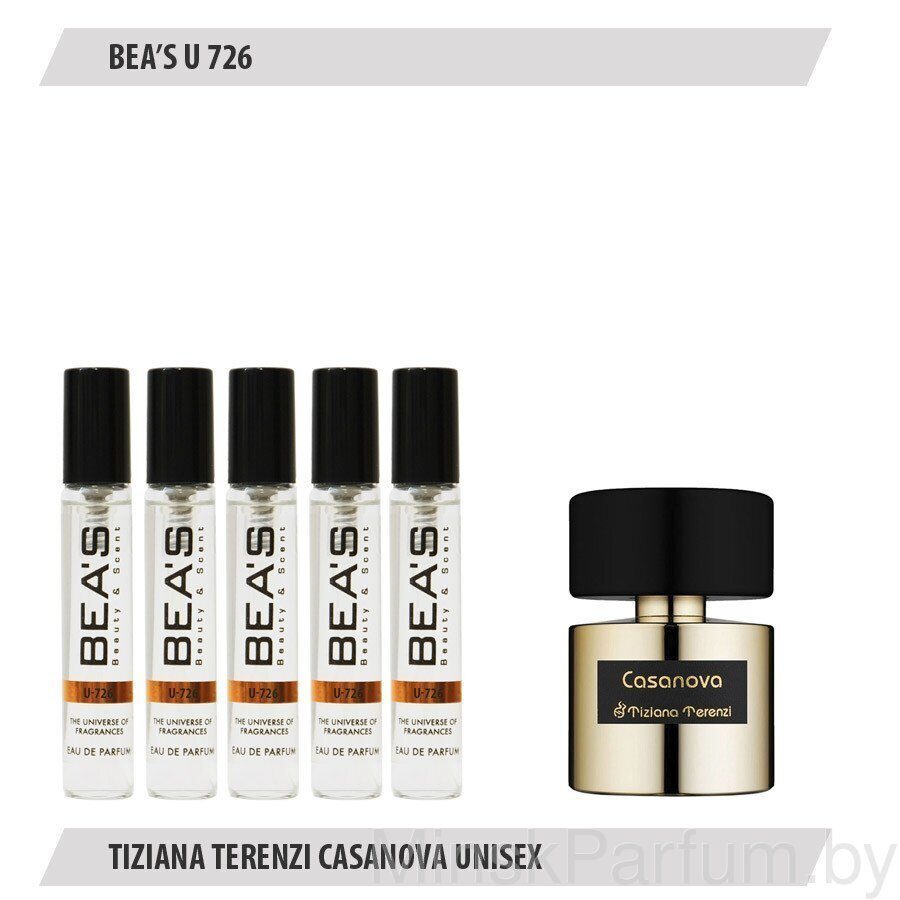 Парфюмерный набор BEAS Tiziana Terenzi Casanova Unisex 5*5 ml U726