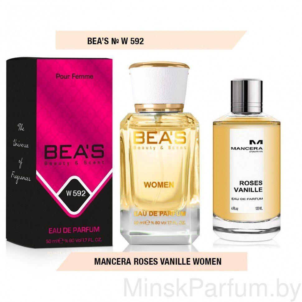 Beas W592 Mancera Roses Vanille for Women edp 50 ml