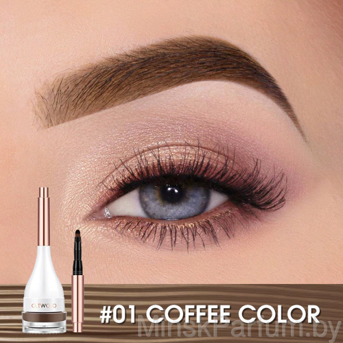 O.TWO.O Гель для бровей Coffee Color №01, 5 g (арт.SC029)