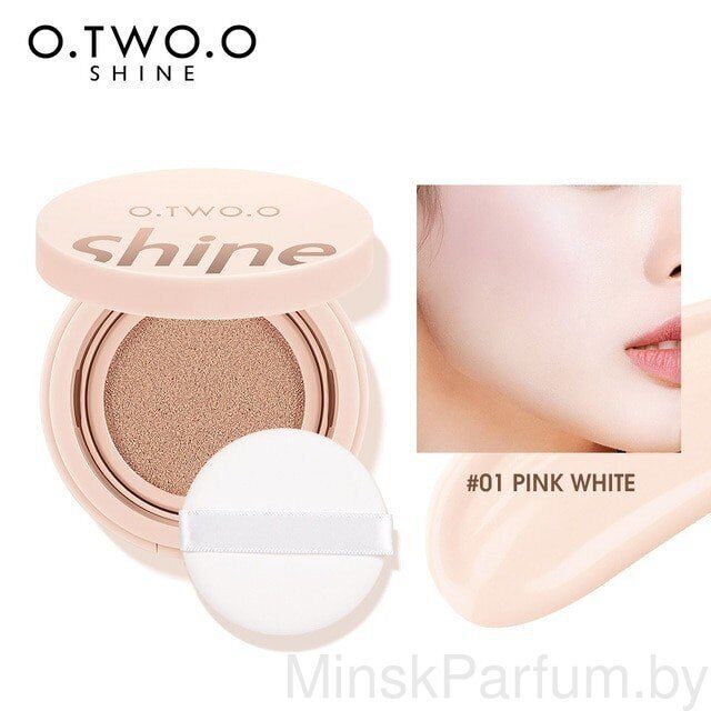 O.TWO.O BB-крем для лица - кушон №01 pink white 2.5 g (арт.SE003)