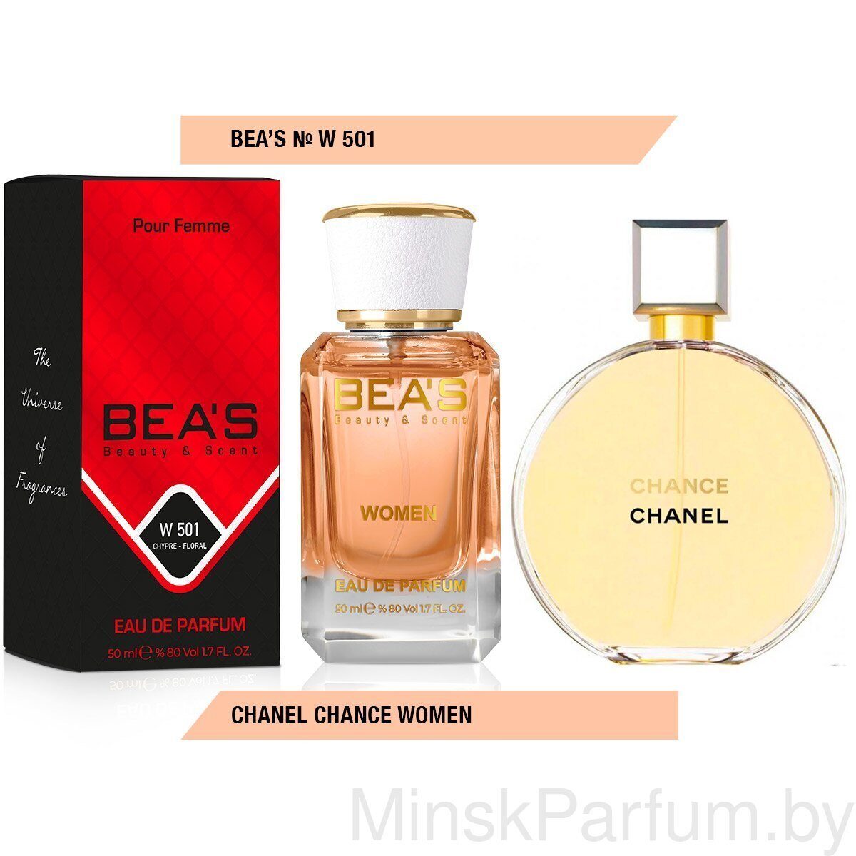 Beas W501 Chanel Chance Women edp 50 ml
