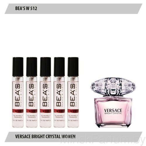 Парфюмерный набор BEAS Versace Bright Crystal Women 5*5мл W512