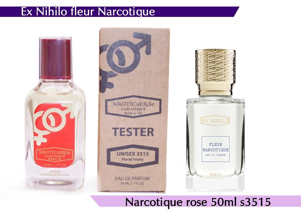 Тестер NARKOTIC ROSE & VIP (Ex Nihilo Fleur Narcotique) 50ml Артикул: 3515-T
