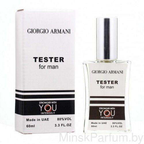 Giorgio Armani Stronger With You Intensely Мужской (Тестер Duty Free 60 ml)