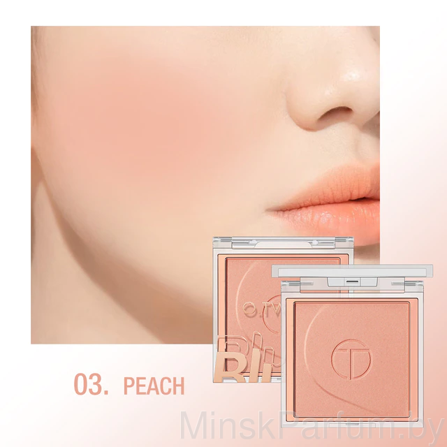 Палитра румян O.TWO.O №03 "Peach" 7.5 g (арт. SC044)