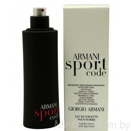 Тестер Giorgio Armani Armani Code Sport Мужские,Edt 125ml