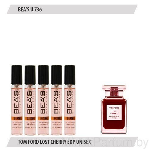 Парфюмерный набор BEAS Tom Ford Lost Cherry Unisex 5*5 ml U736