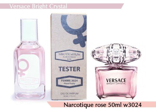 Тестер NARKOTIC ROSE & VIP (Versace Bright Crystal) 50ml Артикул: 3024-T