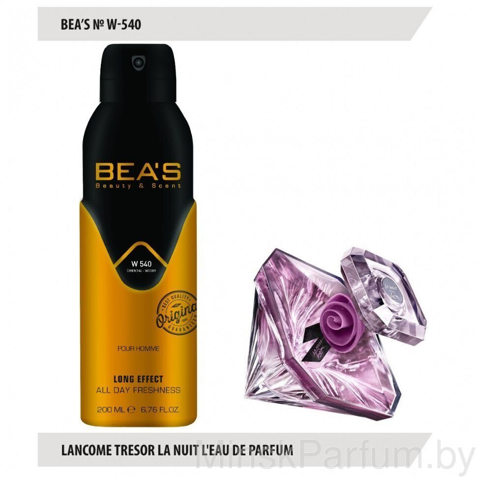 Дезодорант Beas Lancome Tresor La Nuit L'eau De Parfum women 200 мл арт. W 540