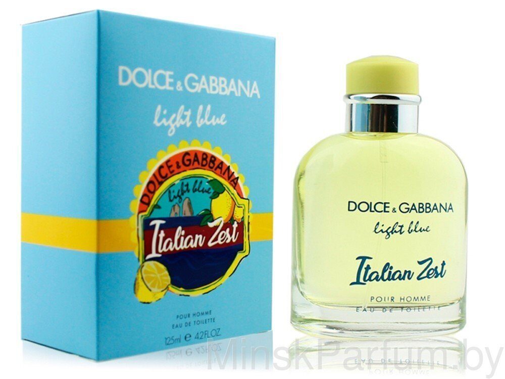 Dolce & Gabbana "Light Blue Italian Zest" Еdt, 125 ml